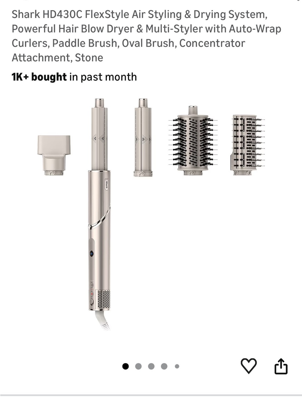 Shark FlexStyle Hair Styling & Drying System in Stone